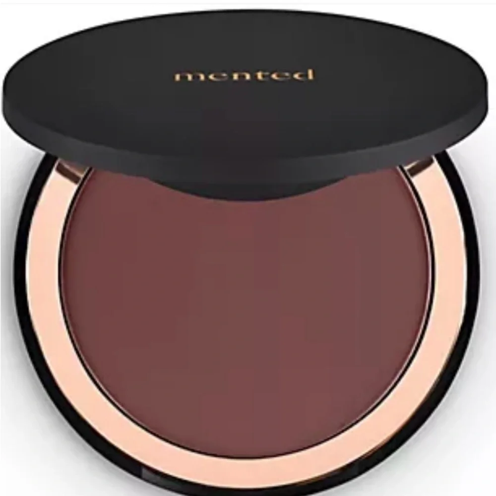 Mented Cosmetics Brown “Out of Office”Shade Bronzer Matte Pigmented Compact -NIB